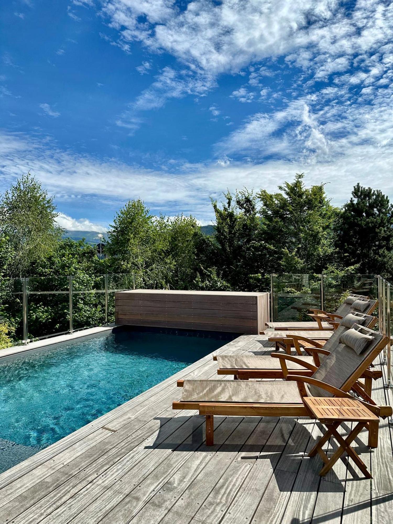Le Chalet Hotel Cordon Adults Only Exterior foto