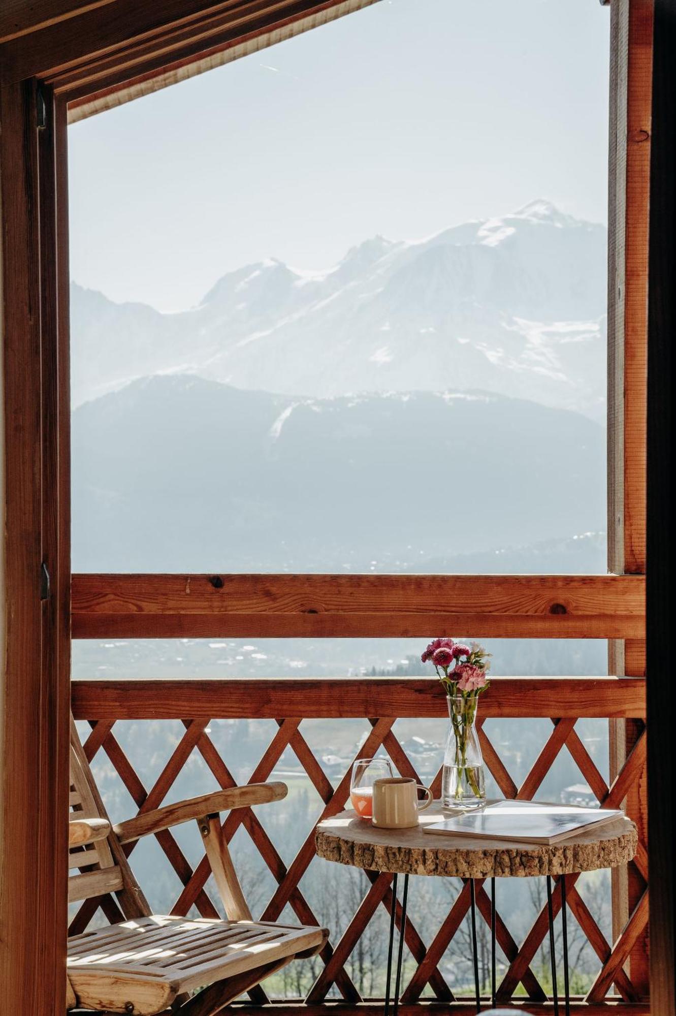 Le Chalet Hotel Cordon Adults Only Exterior foto